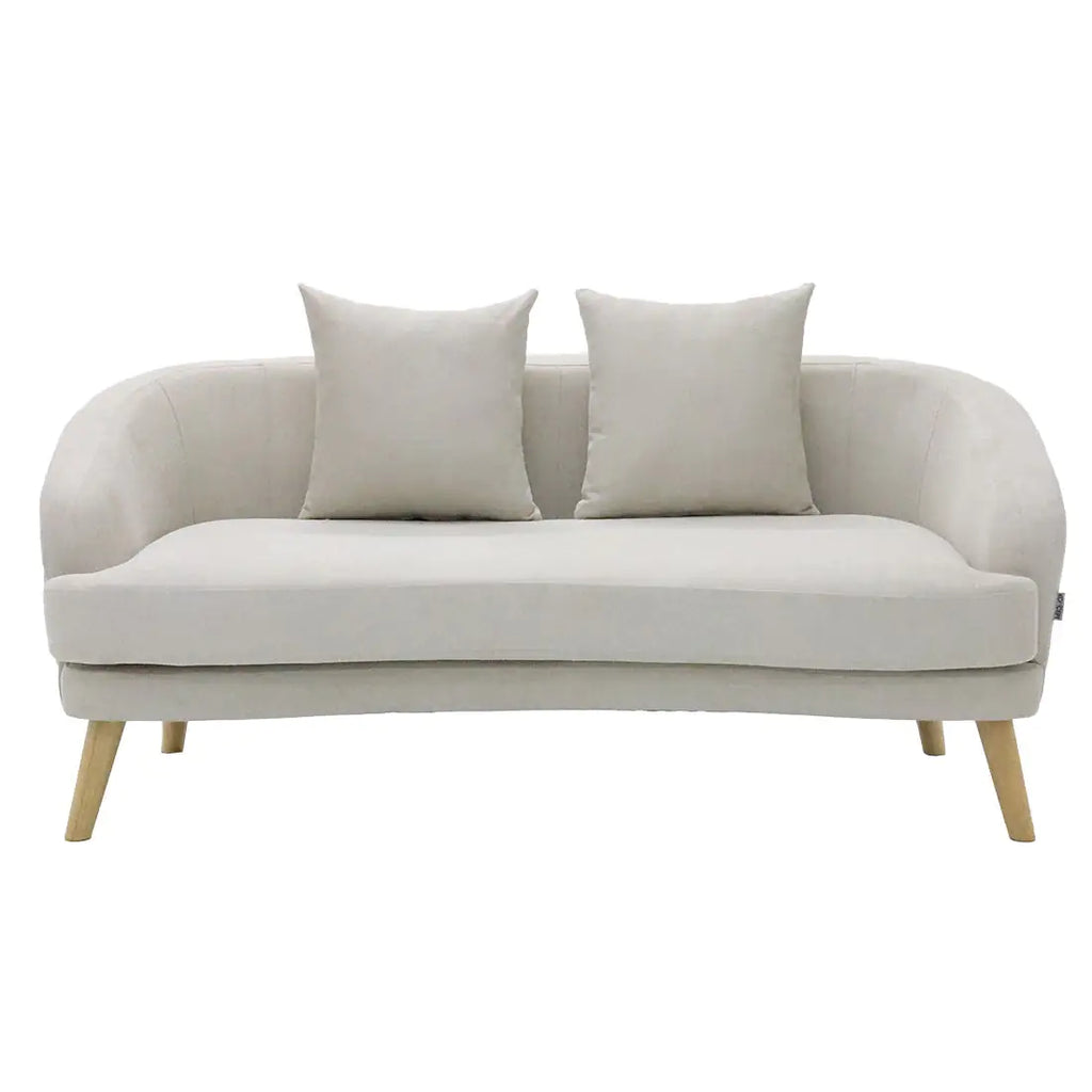 โซฟา 3 ที่นั่ง รุ่น Junie สีครีม