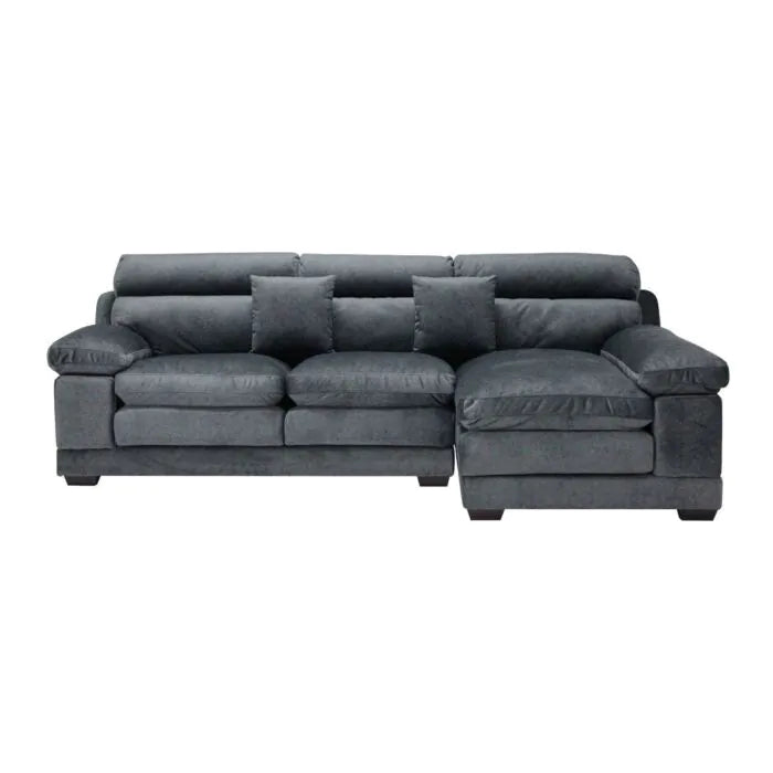 โซฟาเข้ามุมขวา รุ่น Tennessee สีเทา