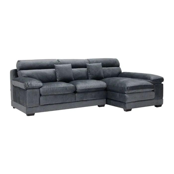 โซฟาเข้ามุมขวา รุ่น Tennessee สีเทา