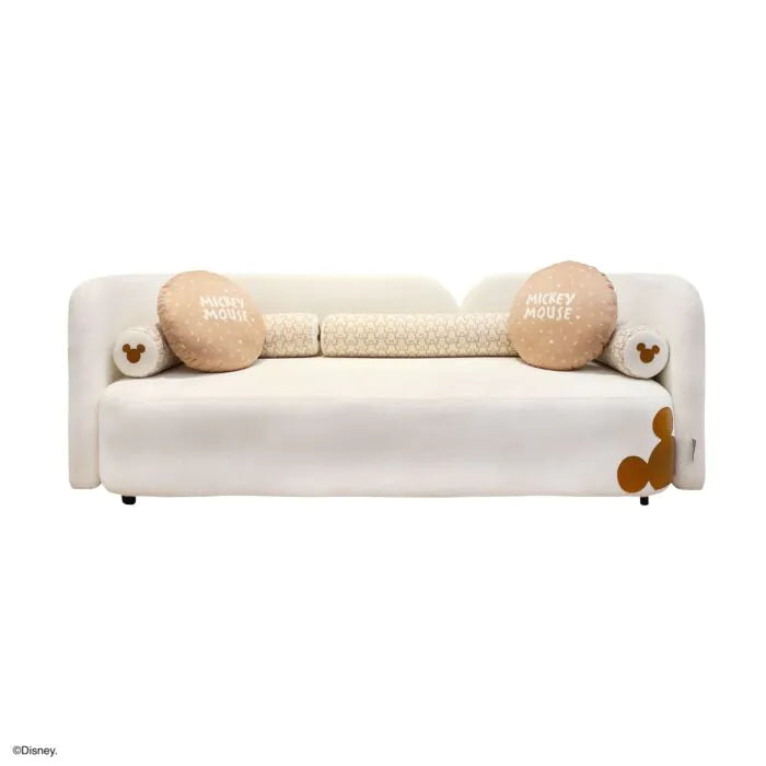 โซฟา 3 ที่นั่ง Disney รุ่น HOME สีครีม