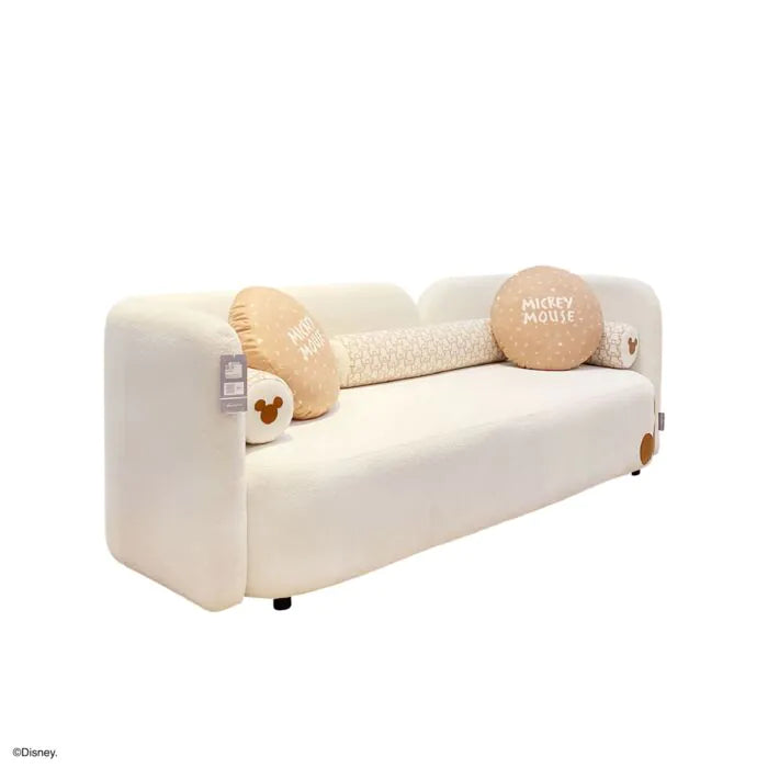 โซฟา 3 ที่นั่ง Disney รุ่น HOME สีครีม